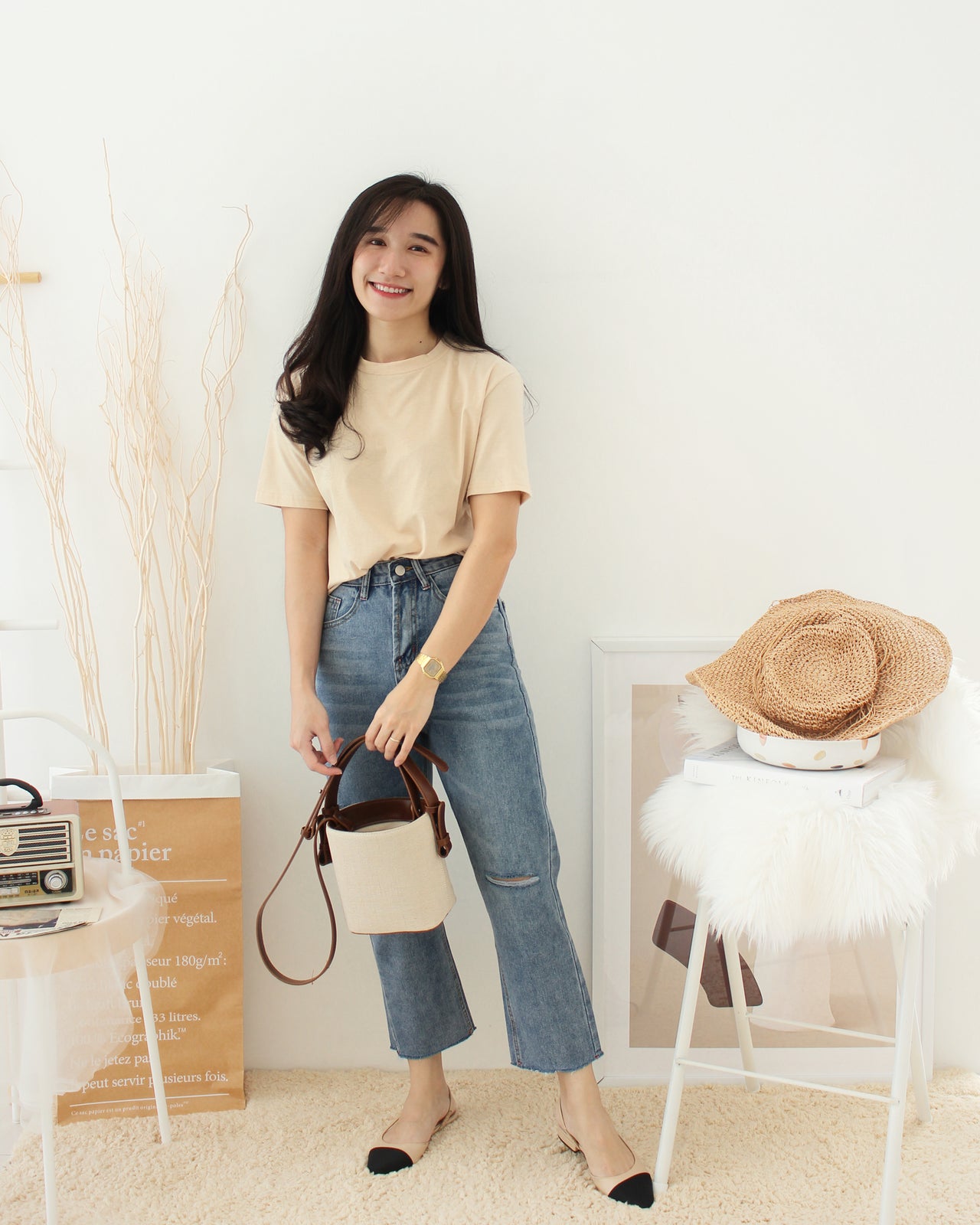 PLAIN TEE SHIRT - LovelyMadness Clothing Online Fashion Malaysia