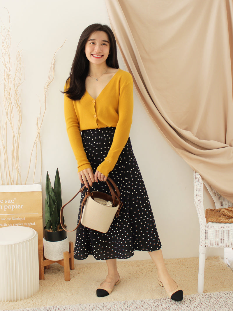 POLKADOTS Mermaid Skirt - LovelyMadness Clothing Malaysia