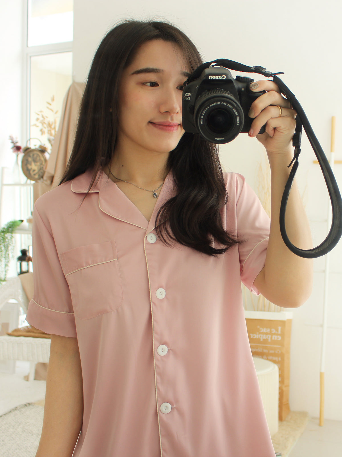 Satin Silk Pyjamas - LovelyMadness Clothing Malaysia