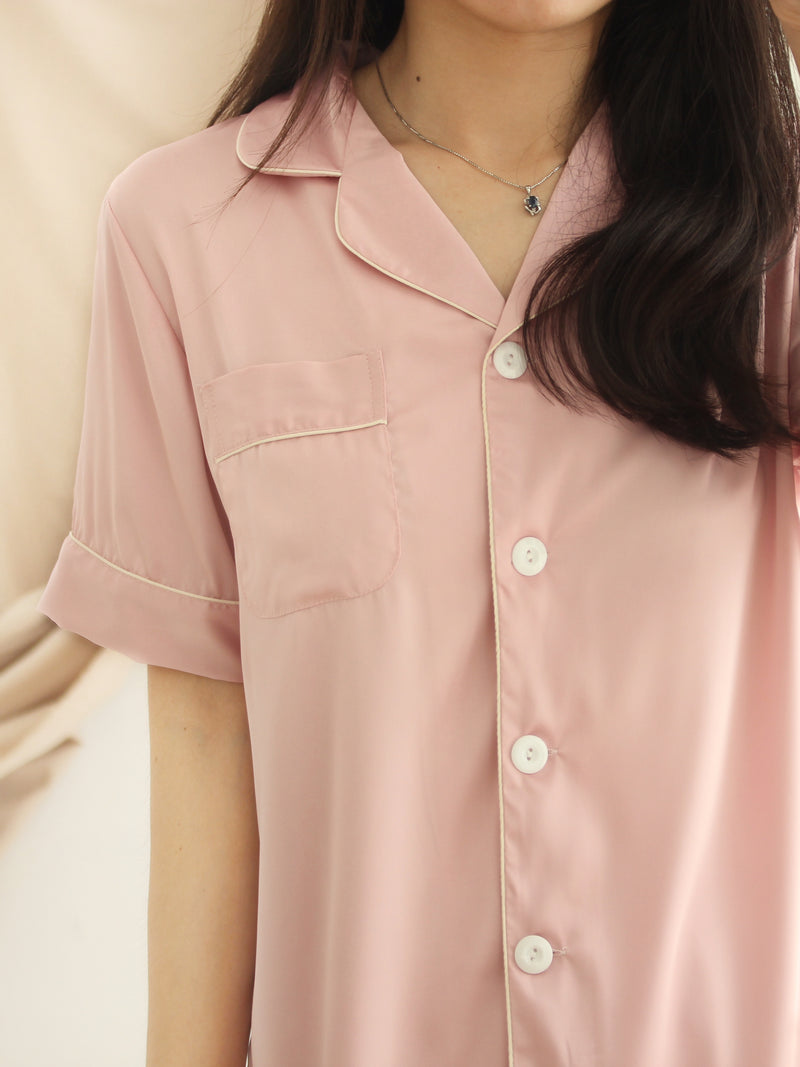 Satin Silk Pyjamas - LovelyMadness Clothing Malaysia