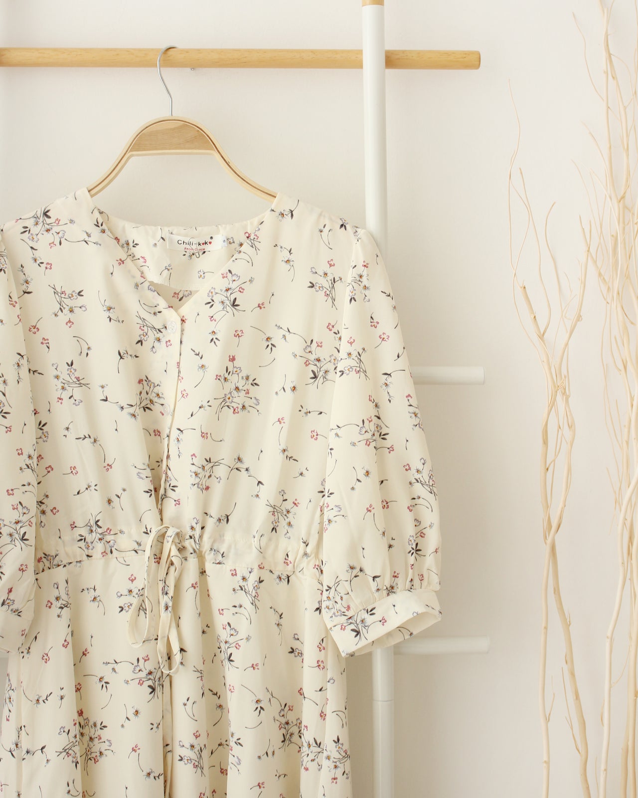Tasha Floral Dress - LovelyMadness Clothing Online Fashion Malaysia