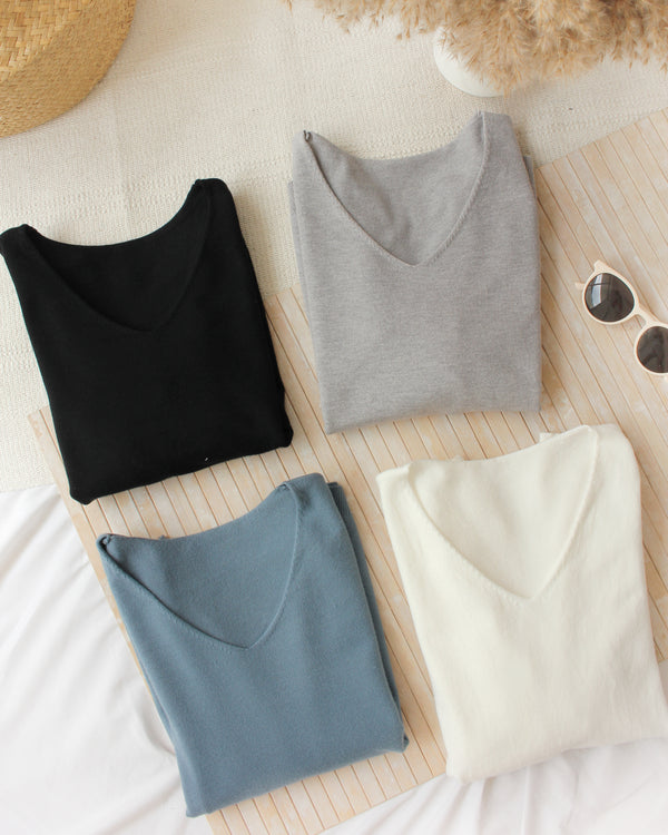 EUNICE Comfy Knit Top II - LovelyMadness Clothing Malaysia