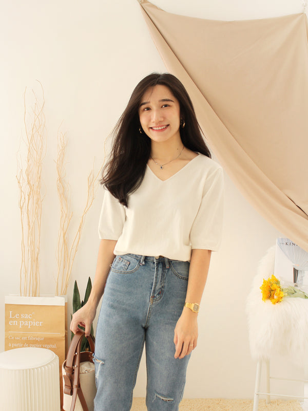 EUNICE Comfy Knit Top II - LovelyMadness Clothing Malaysia