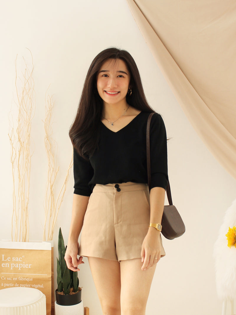 EUNICE Comfy Knit Top II - LovelyMadness Clothing Malaysia