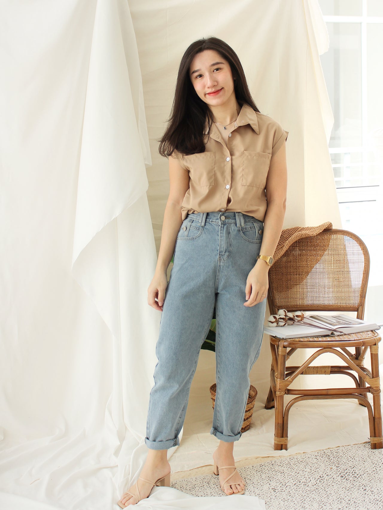 High Waist Culottes