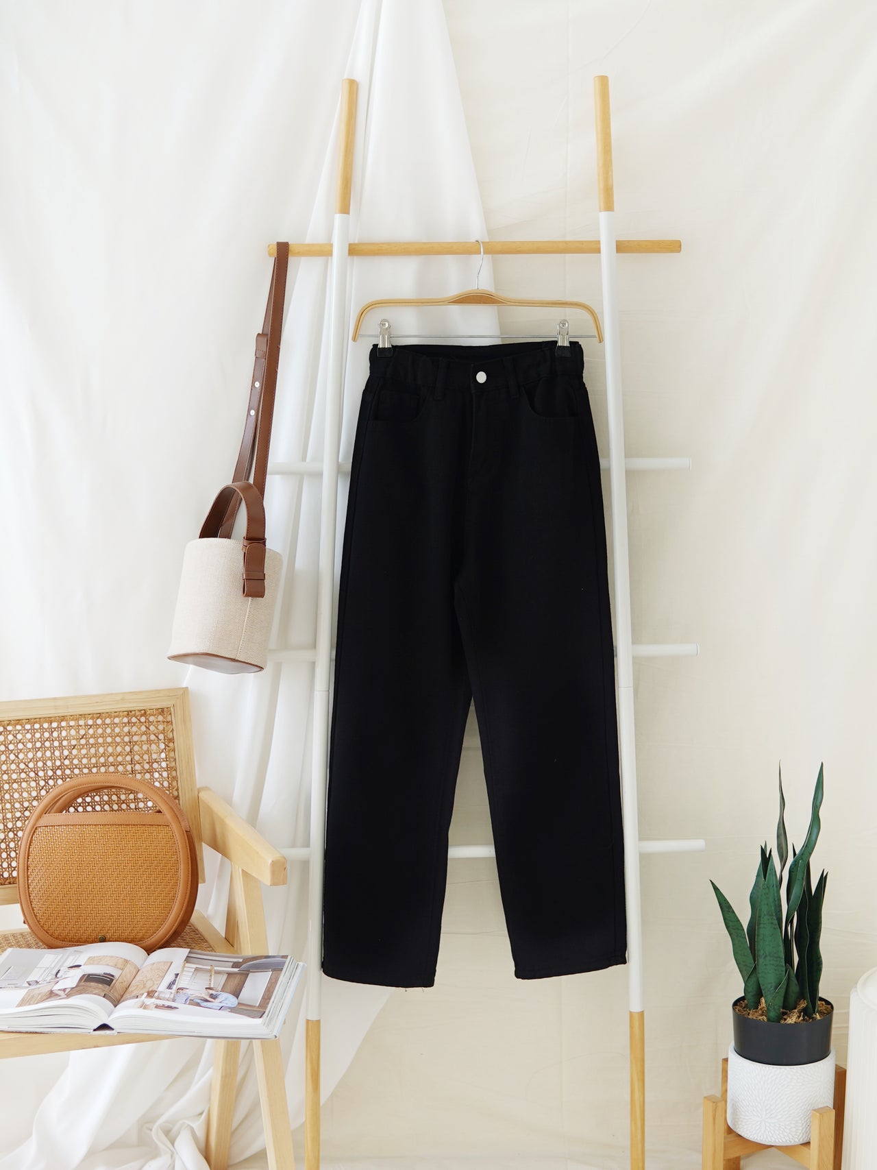 JOELLE BLACK CULOTTES