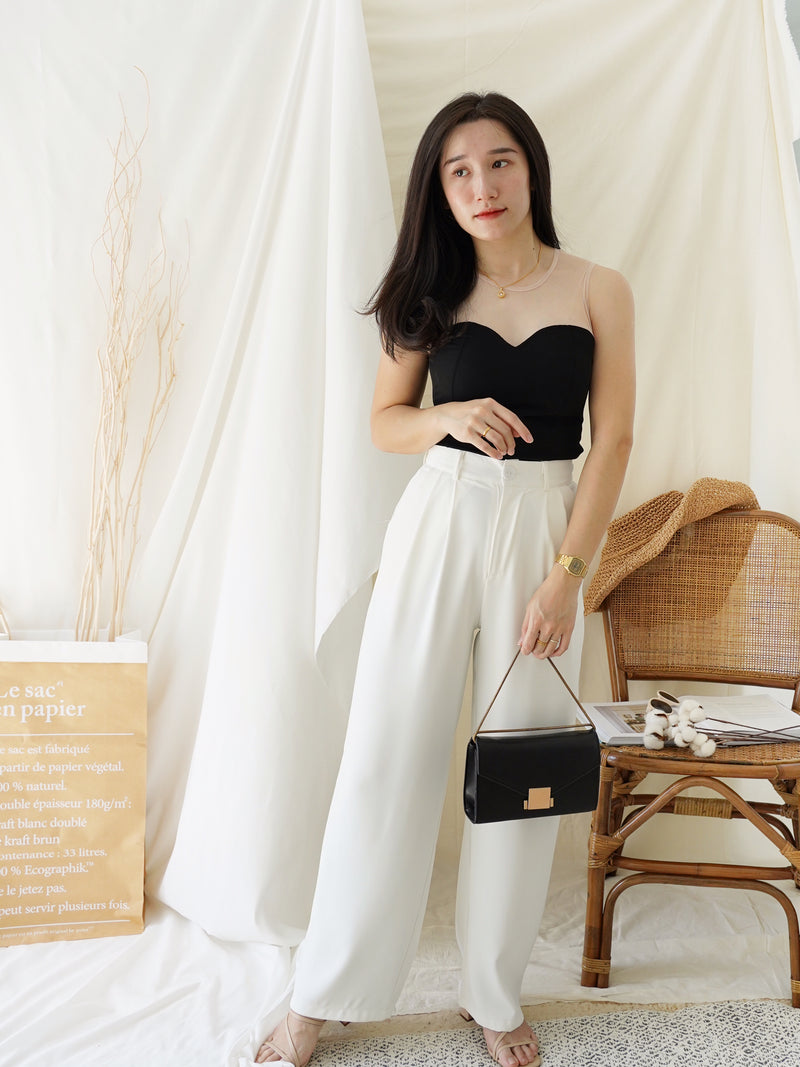 SUIT HIGH WAIST CULOTTES - LovelyMadness Clothing Malaysia