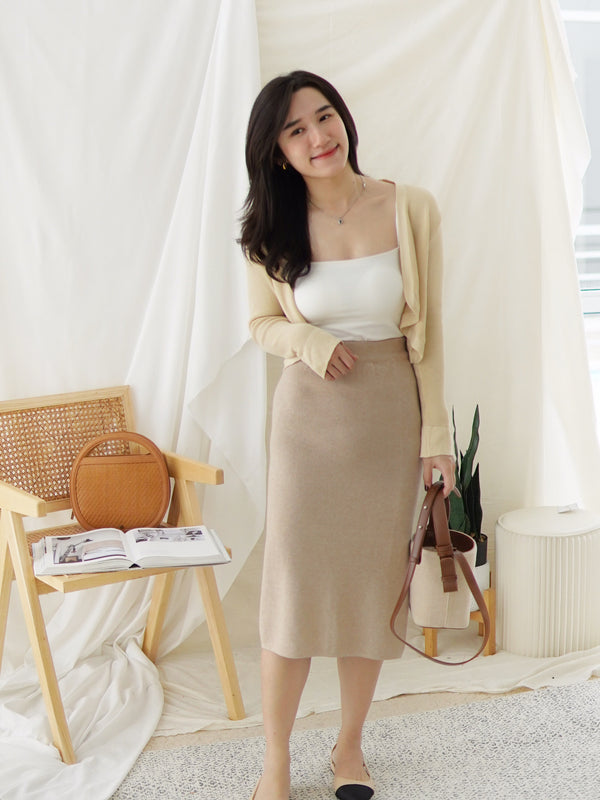 LEXA CROPPED CARDIGAN - LovelyMadness Clothing Malaysia