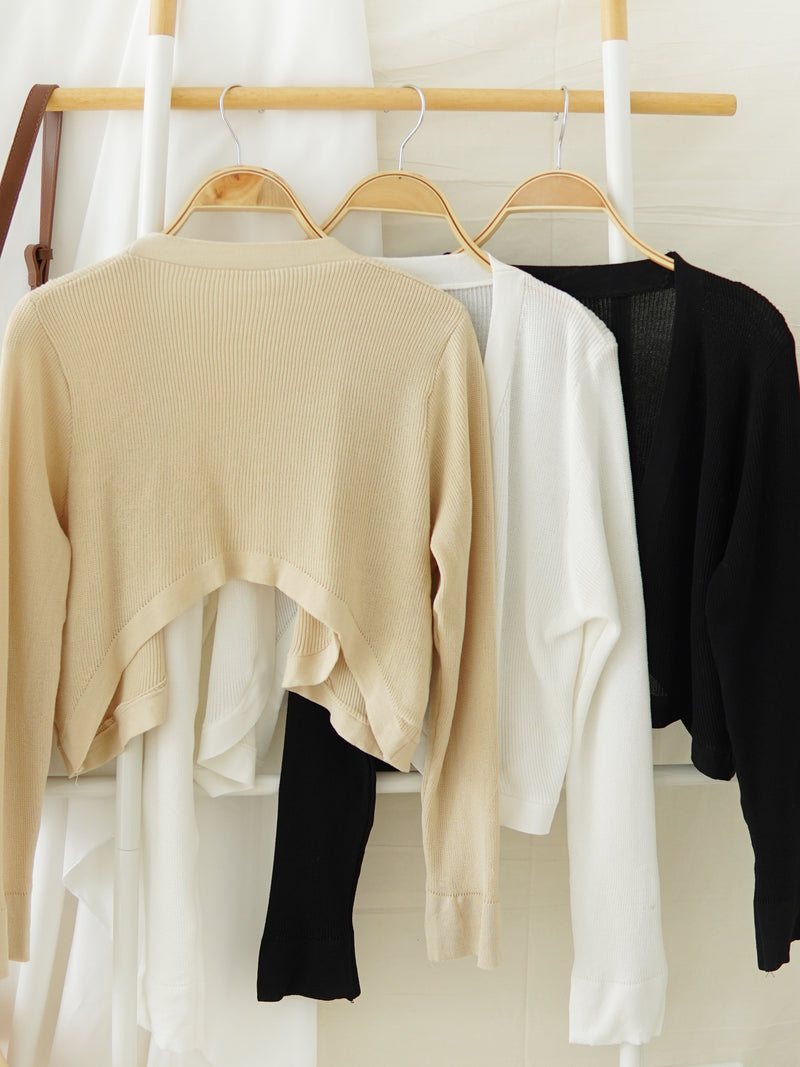 LEXA CROPPED CARDIGAN - LovelyMadness Clothing Malaysia