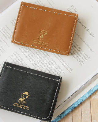 SNOPPY FLIP CARD WALLET
