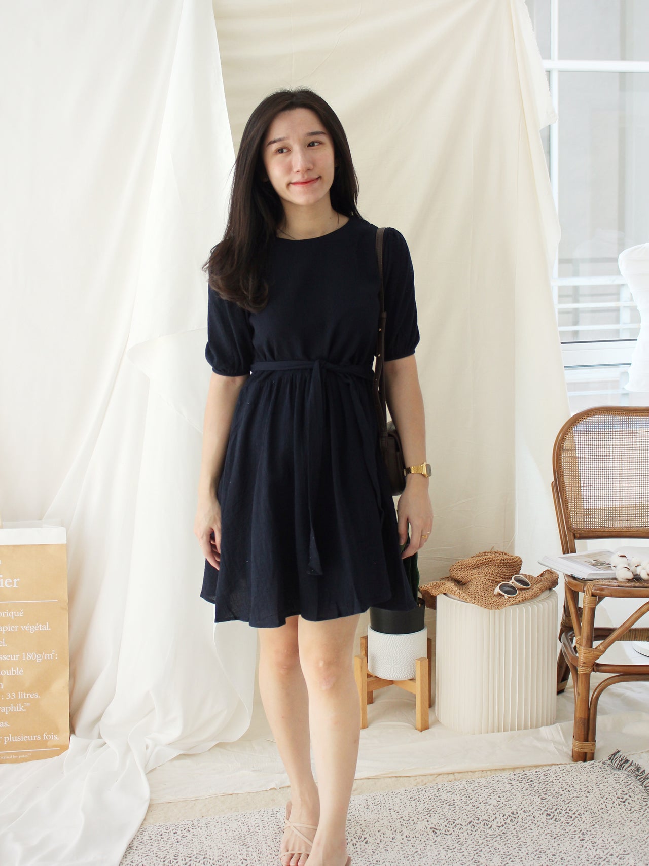 Discover 146+ black korean dress