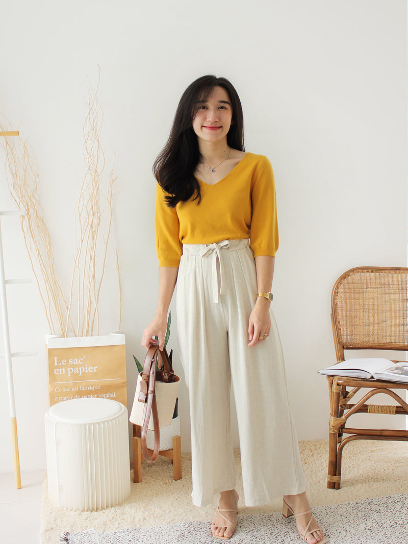 EUNICE Comfy Knit Top II - LovelyMadness Clothing Malaysia