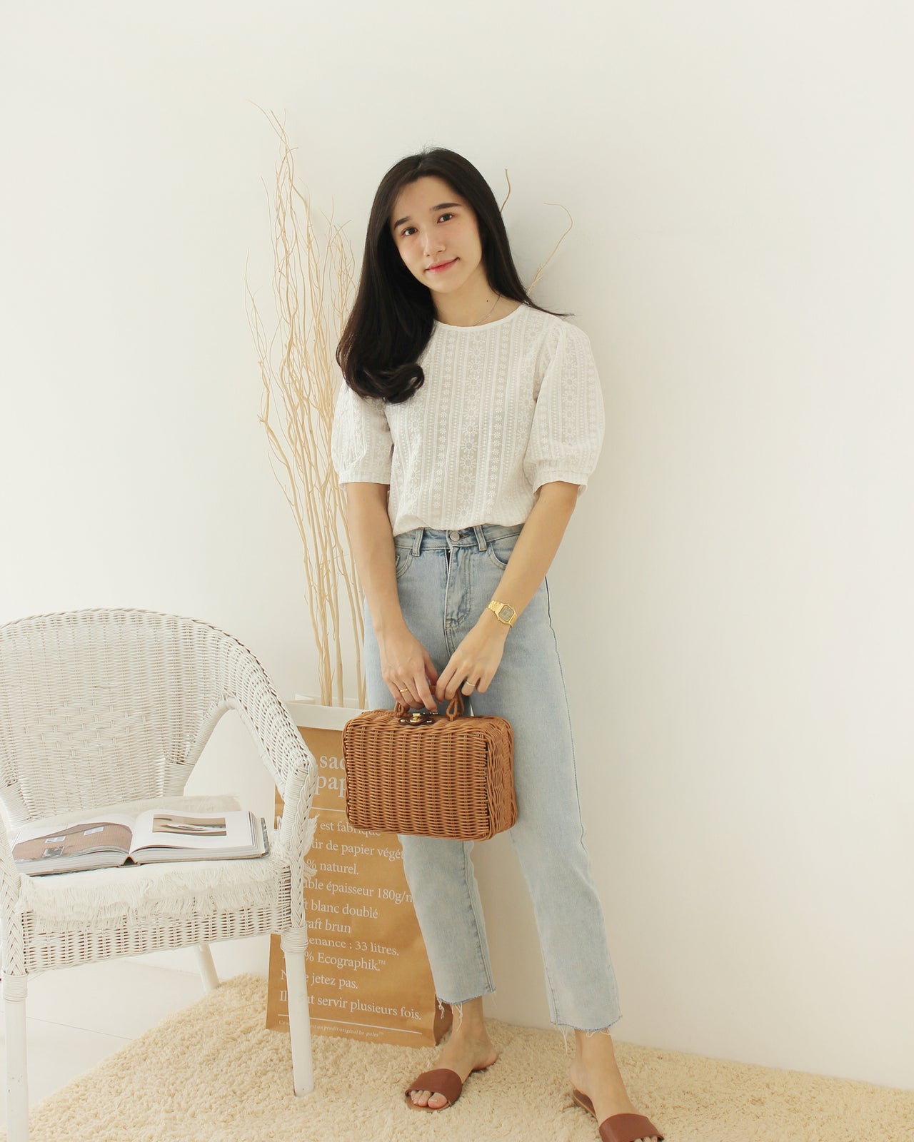 Korean Puffy Top - LovelyMadness Clothing Online Fashion Malaysia