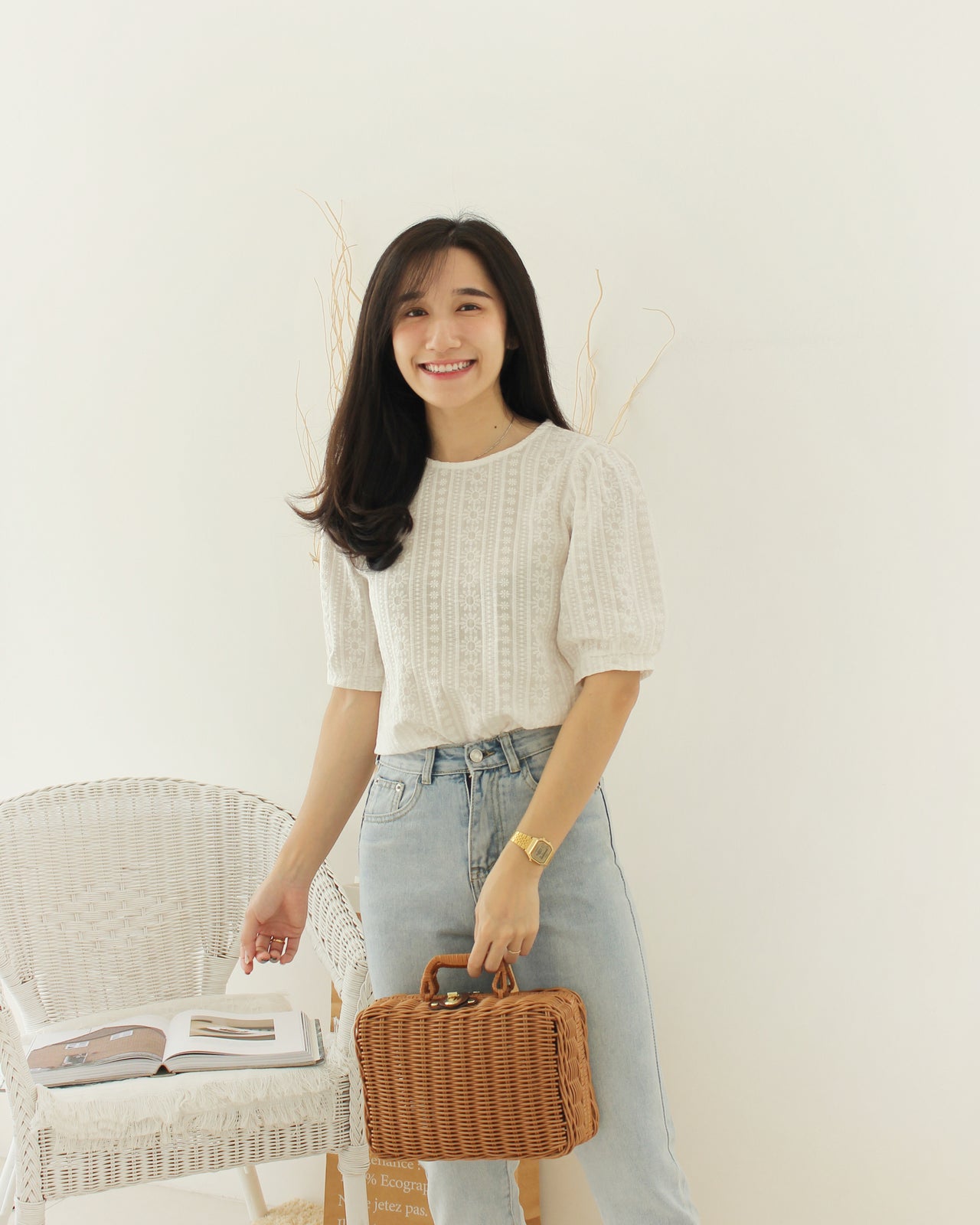 Korean Puffy Top - LovelyMadness Clothing Online Fashion Malaysia