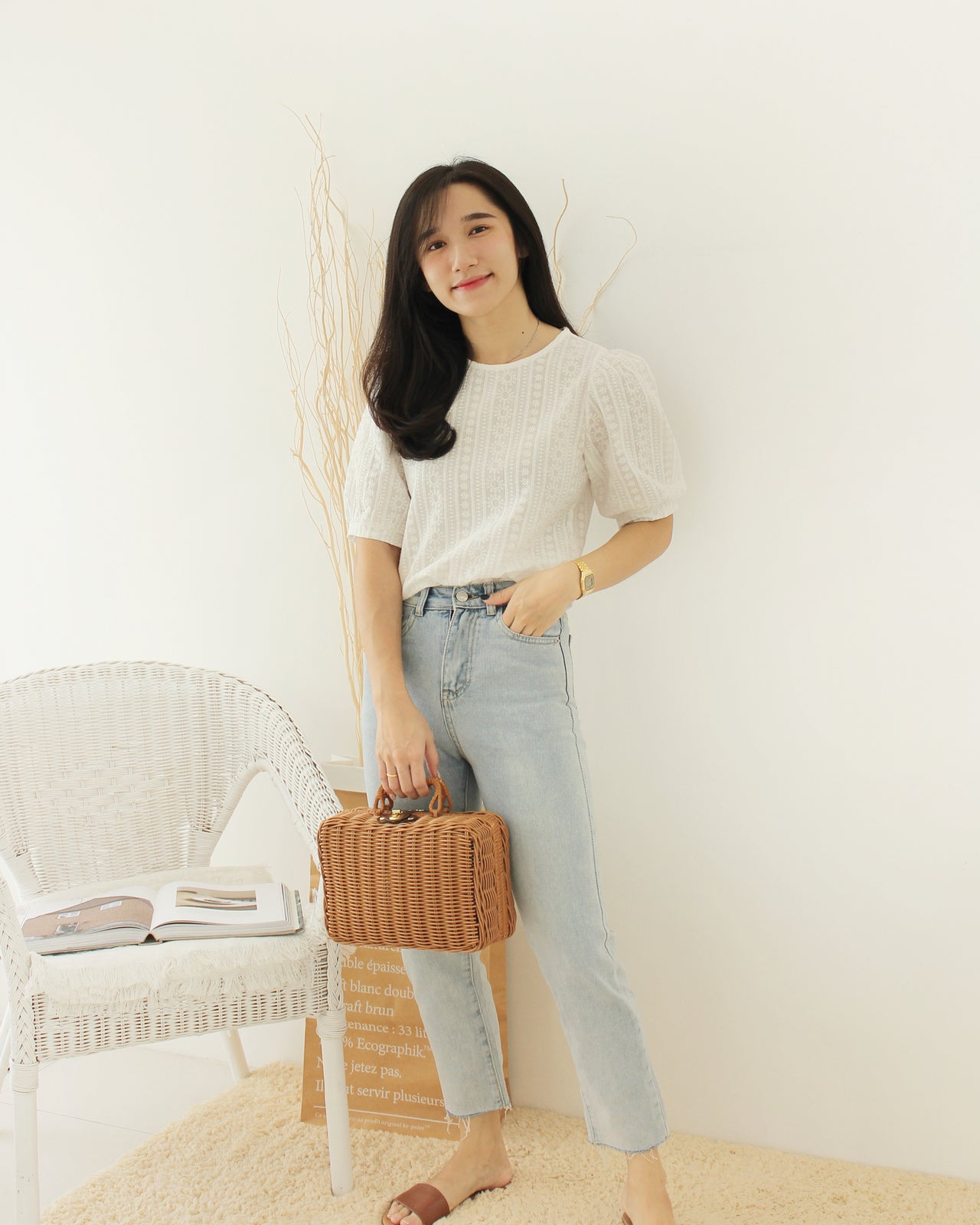 Korean Puffy Top - LovelyMadness Clothing Online Fashion Malaysia