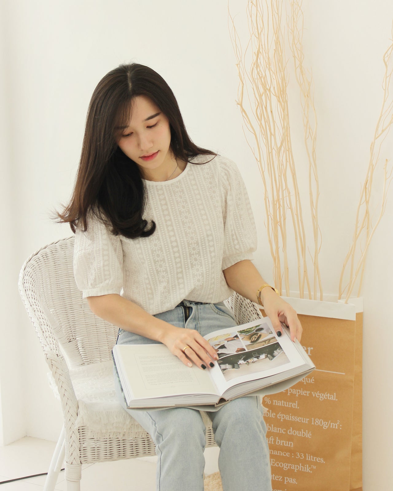 Korean Puffy Top - LovelyMadness Clothing Online Fashion Malaysia