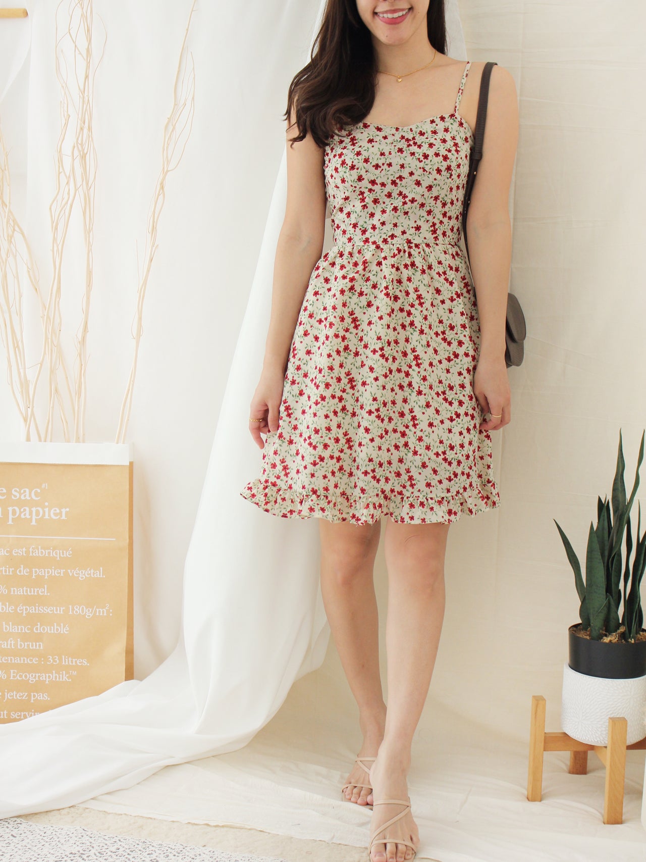 SILVIE FLORAL DAISY DRESS