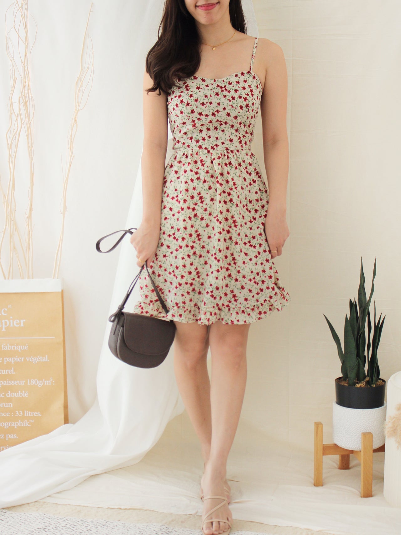 SILVIE FLORAL DAISY DRESS