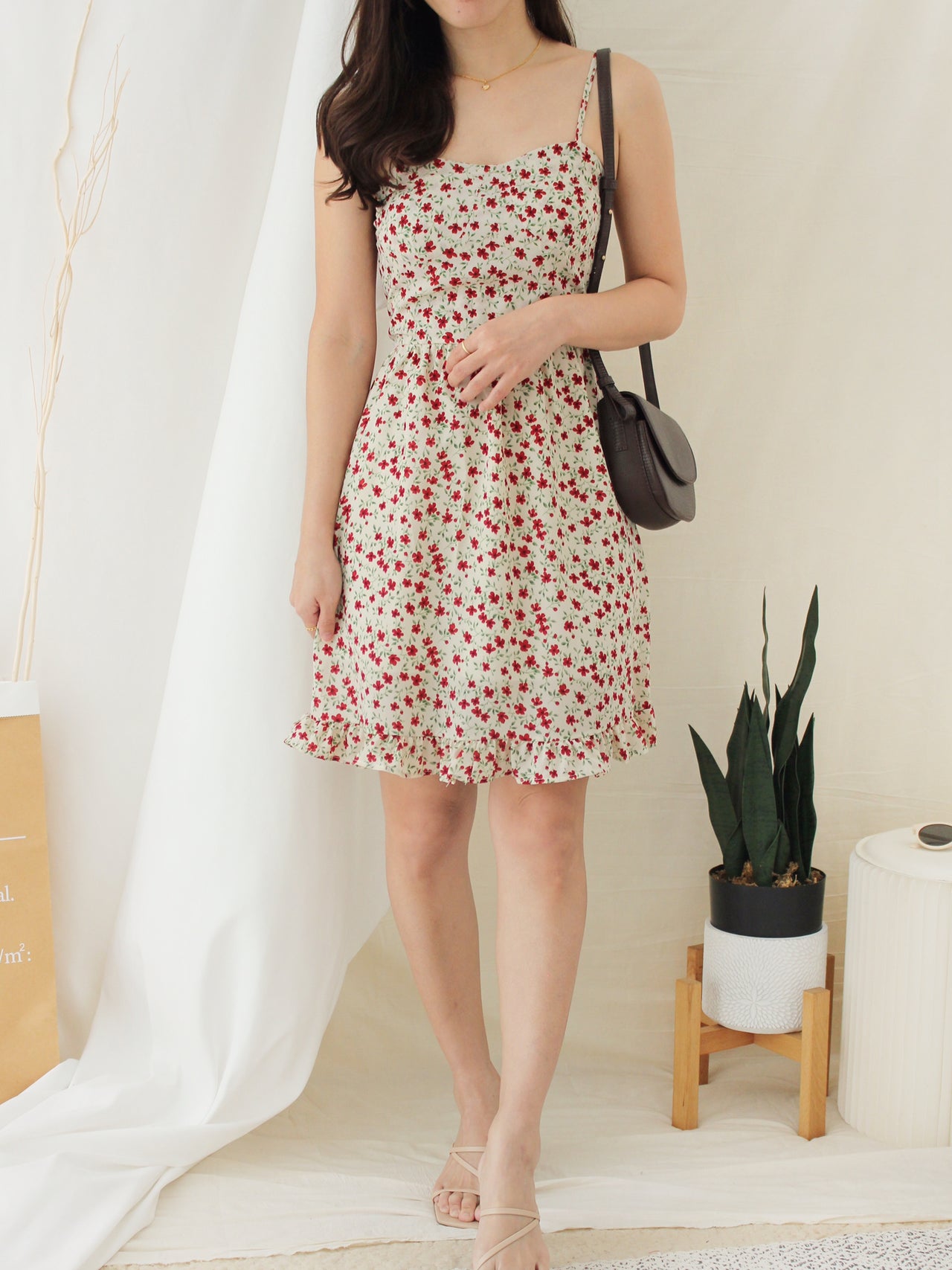 SILVIE FLORAL DAISY DRESS