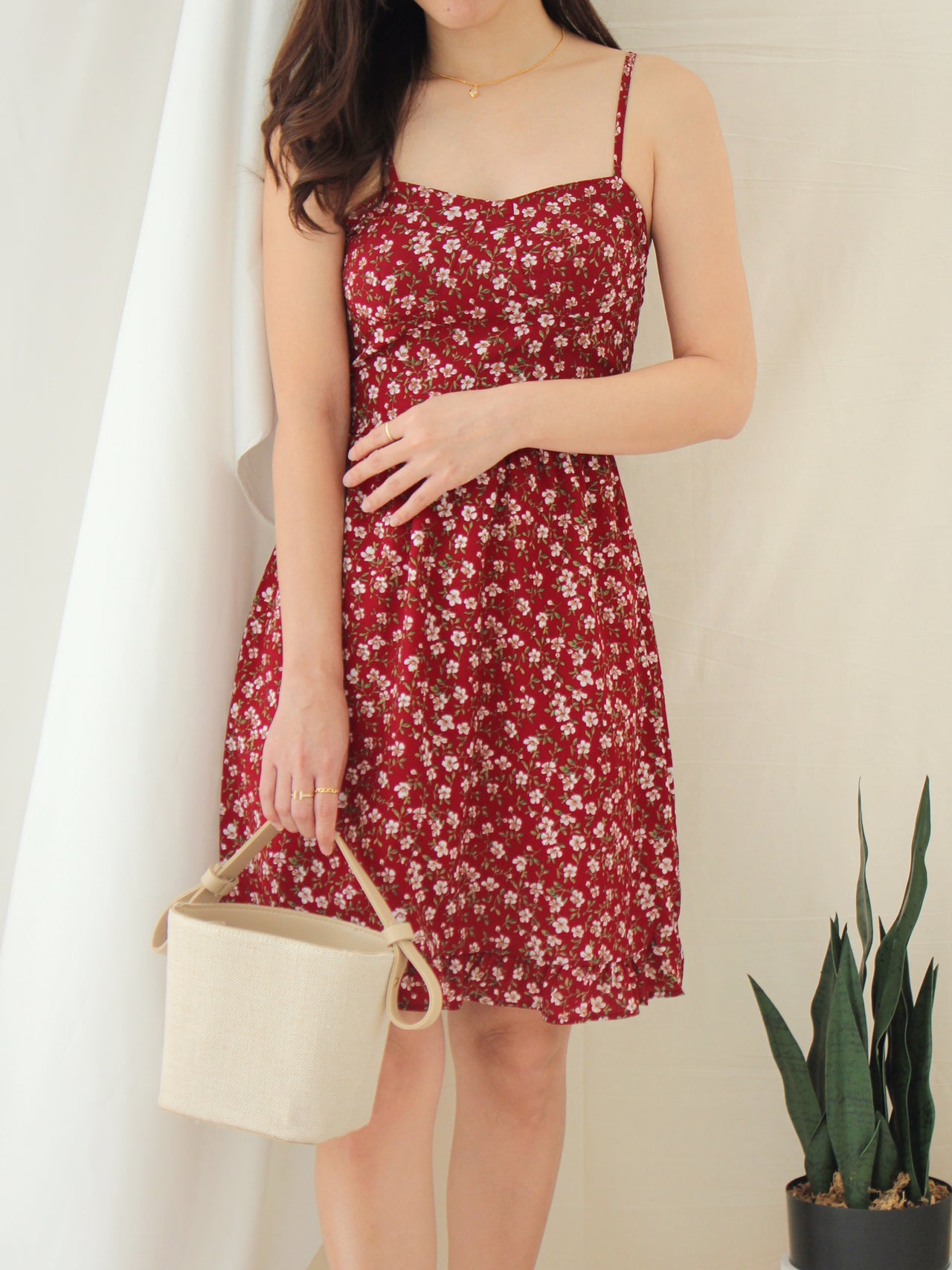 SILVIE FLORAL DAISY DRESS