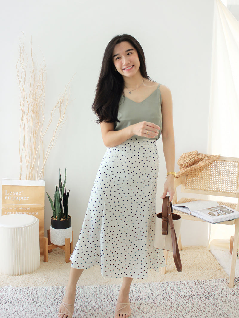 POLKADOTS Mermaid Skirt - LovelyMadness Clothing Malaysia