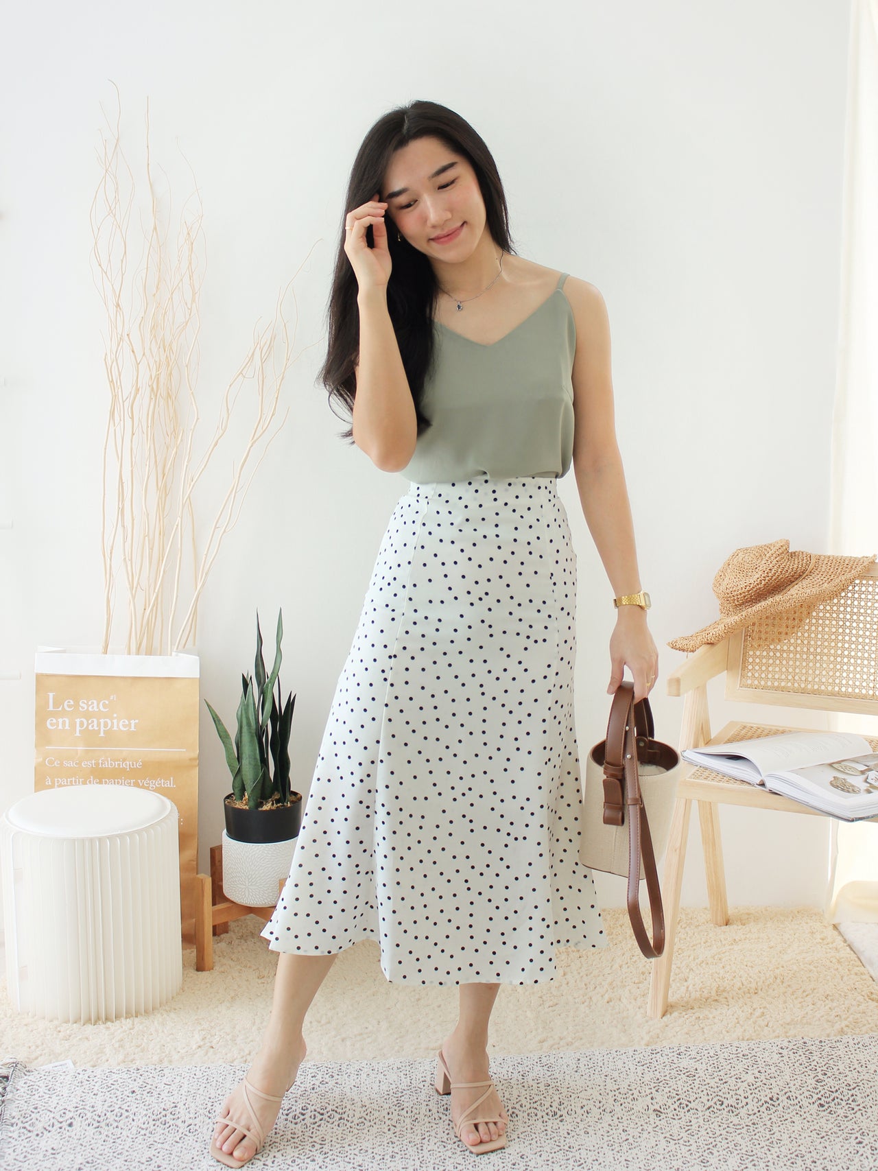 POLKADOTS Mermaid Skirt