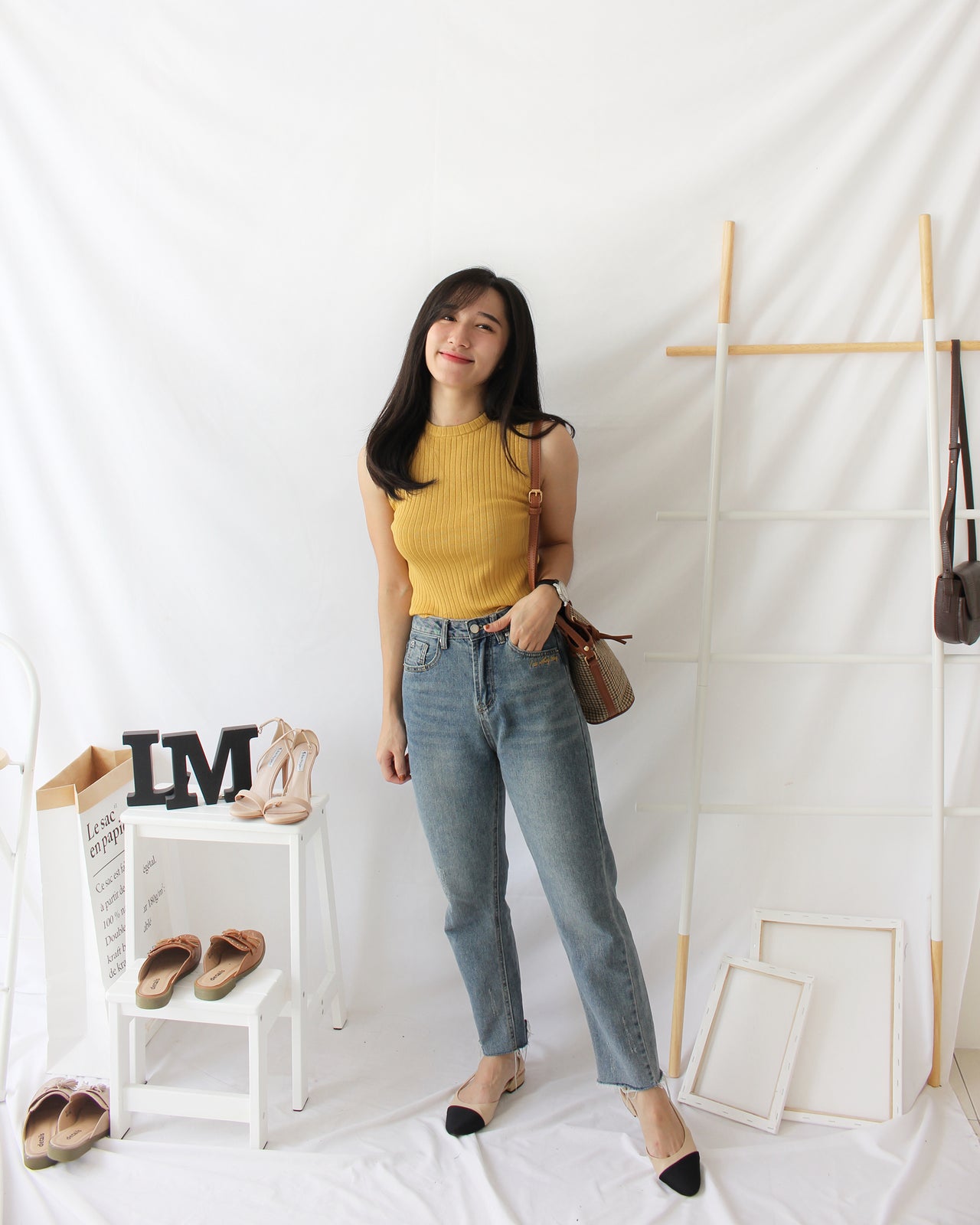 Simple Sleeveless Tank - LovelyMadness Clothing Online Fashion Malaysia