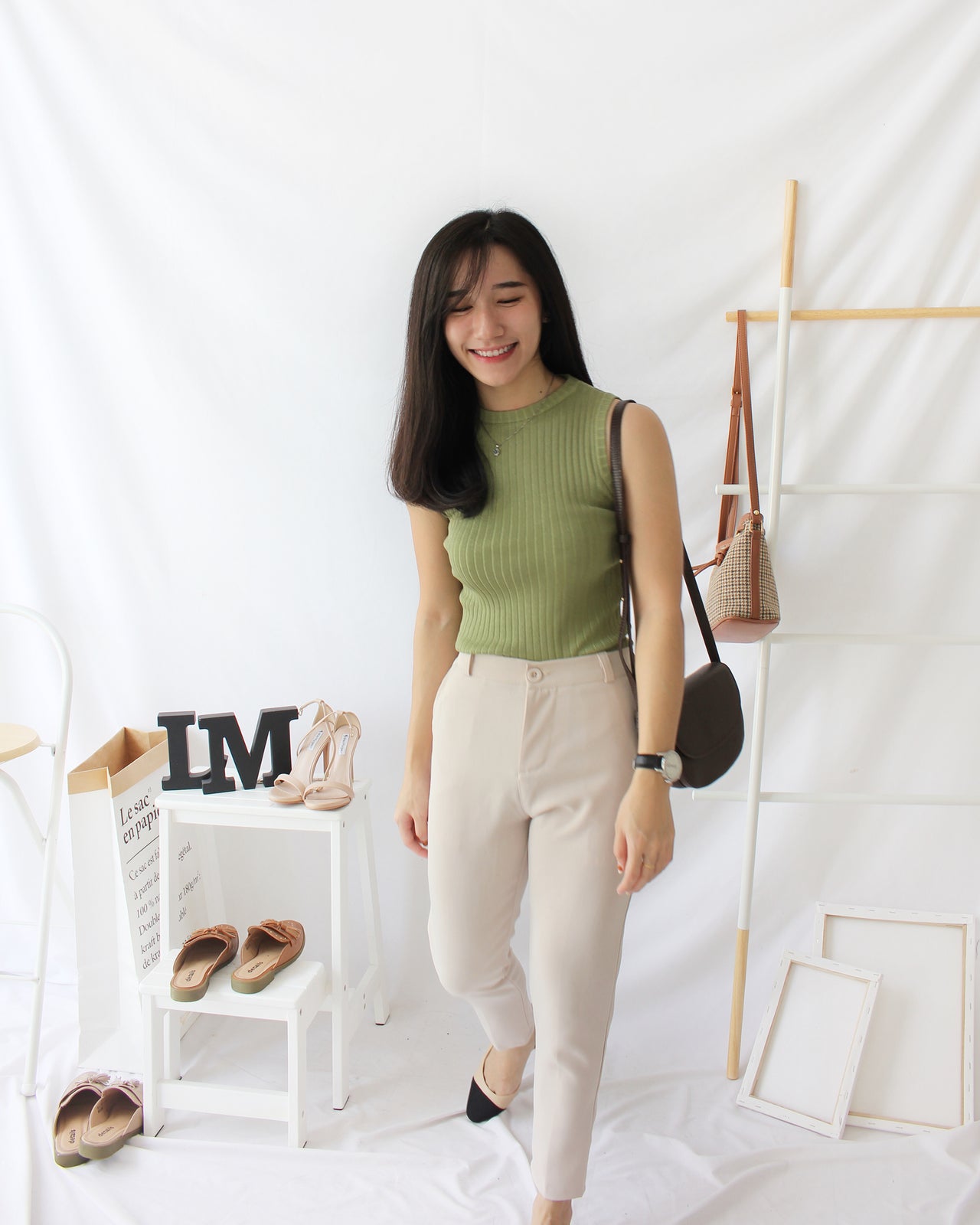Simple Sleeveless Tank - LovelyMadness Clothing Online Fashion Malaysia