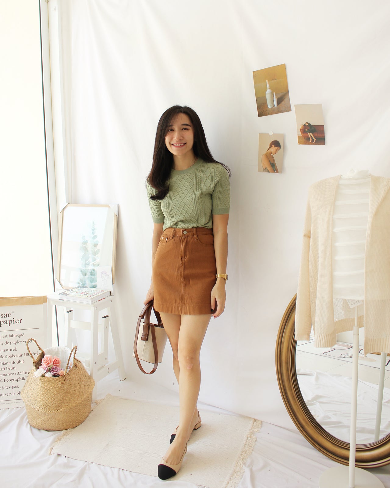 Knit Twist Top - LovelyMadness Clothing Online Fashion Malaysia