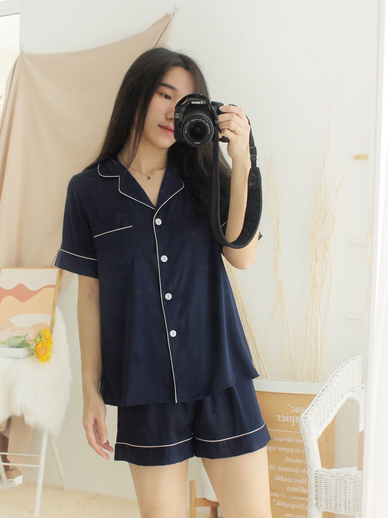 Satin Silk Pyjamas - LovelyMadness Clothing Malaysia