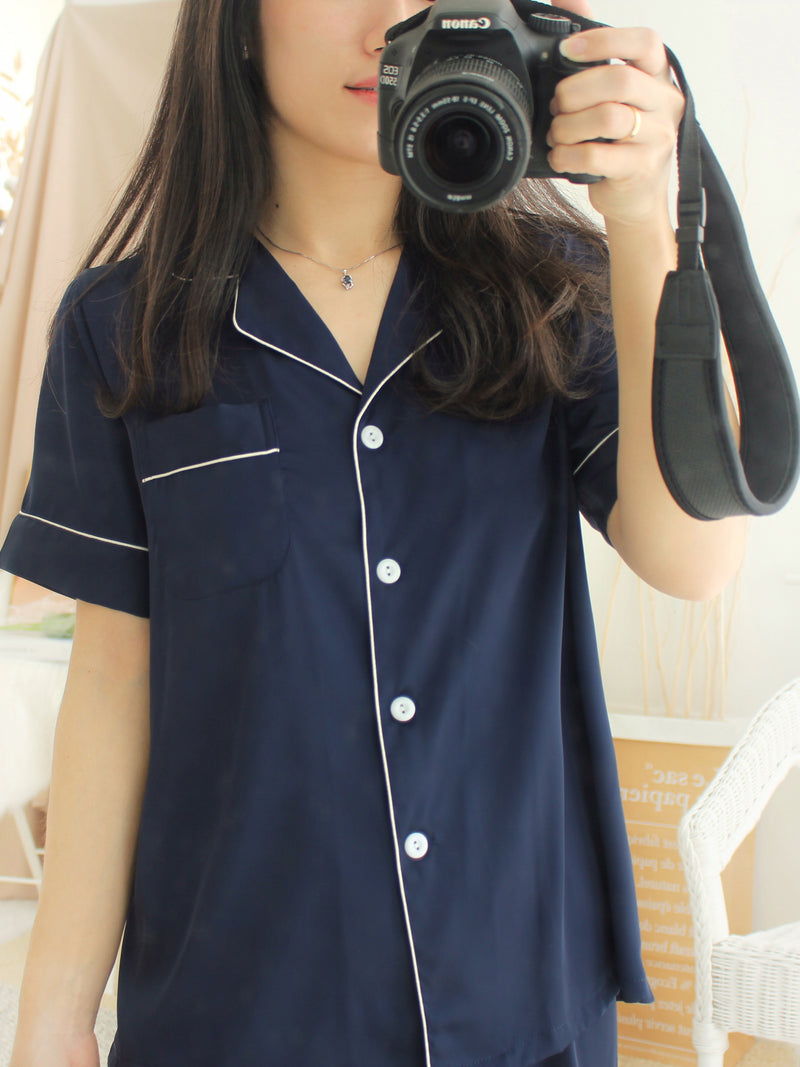 Satin Silk Pyjamas - LovelyMadness Clothing Malaysia