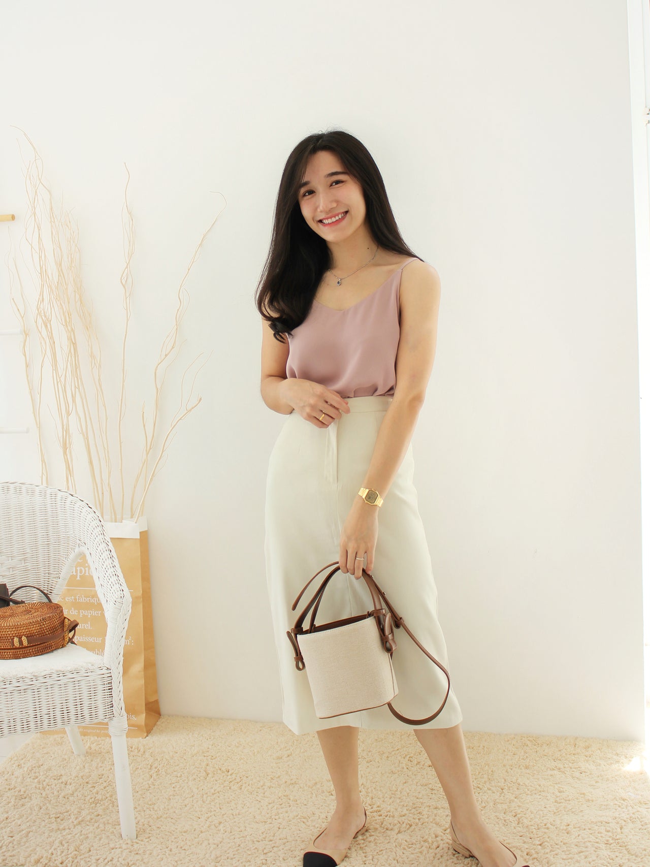 Clara Strap Tank - LovelyMadness Clothing Online Fashion Malaysia
