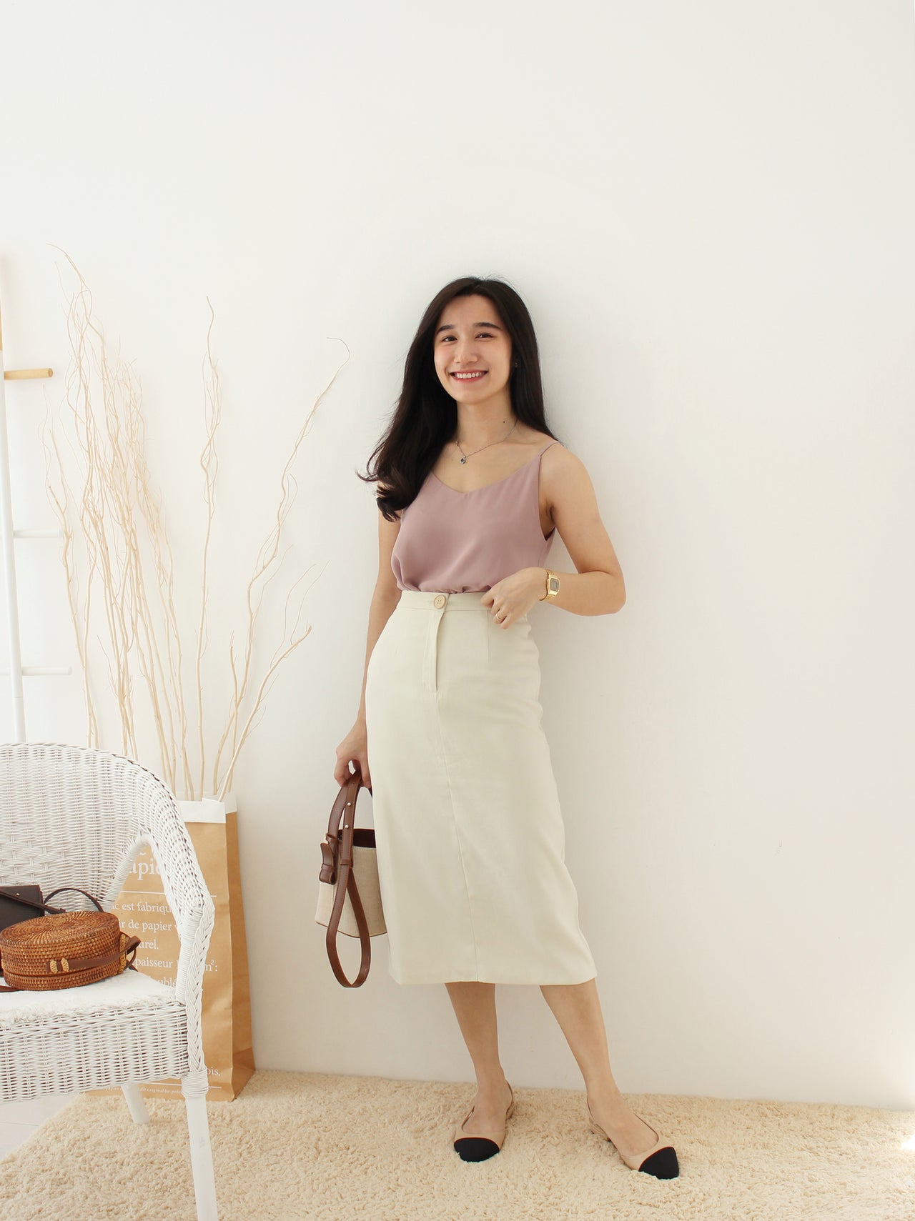 Clara Strap Tank - LovelyMadness Clothing Online Fashion Malaysia