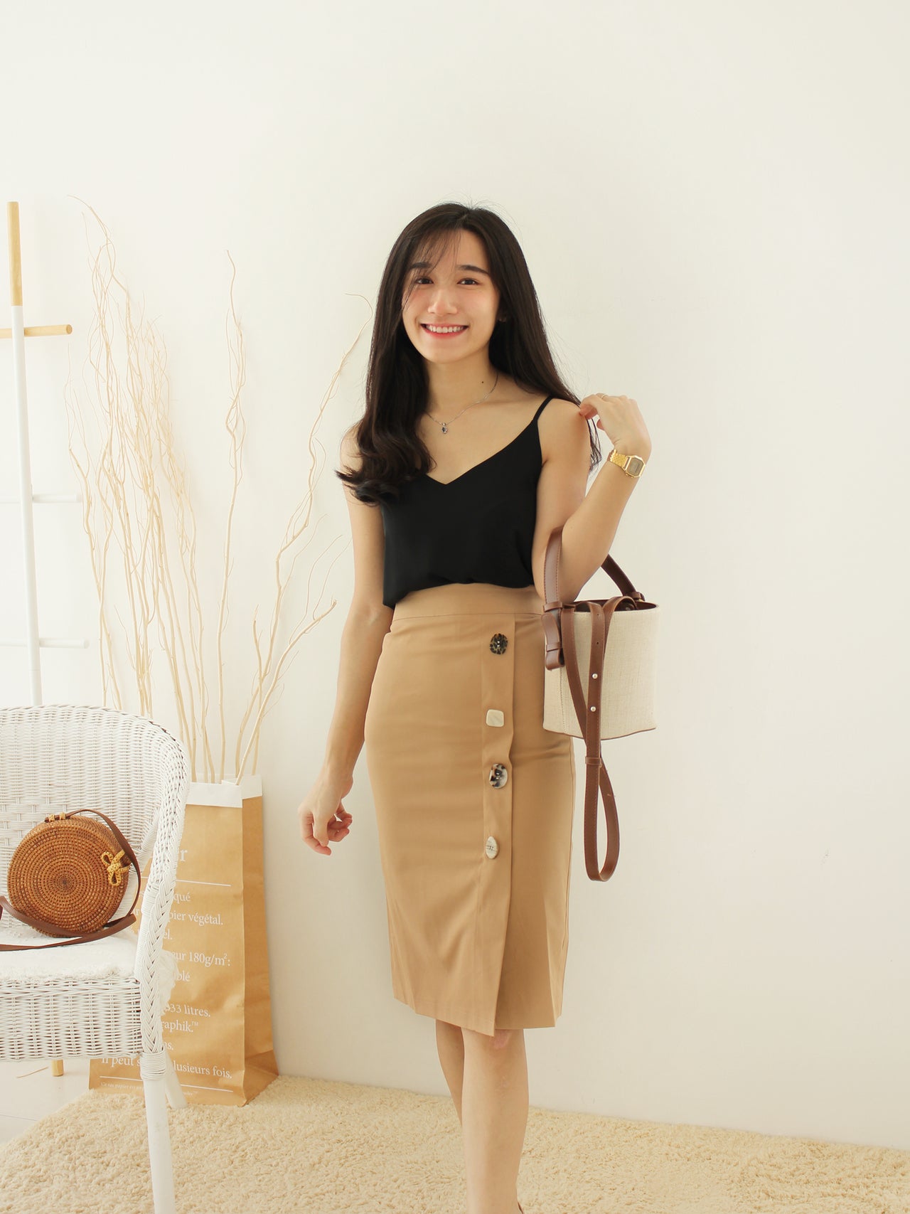 Clara Strap Tank - LovelyMadness Clothing Online Fashion Malaysia