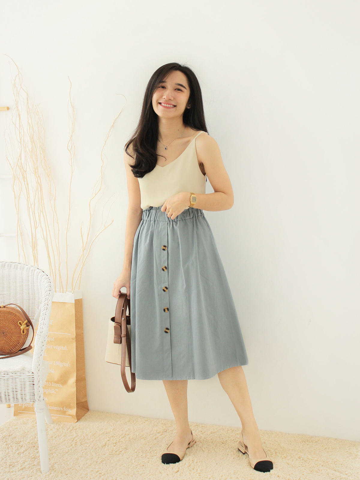 Clara Strap Tank - LovelyMadness Clothing Online Fashion Malaysia