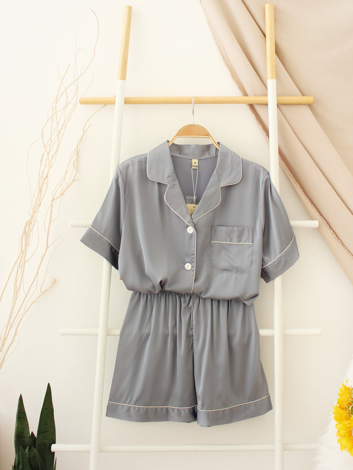 Satin Silk Pyjamas - LovelyMadness Clothing Malaysia