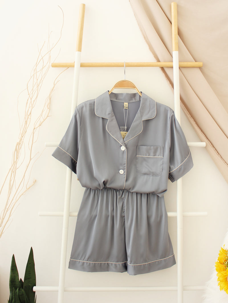 Satin Silk Pyjamas - LovelyMadness Clothing Malaysia