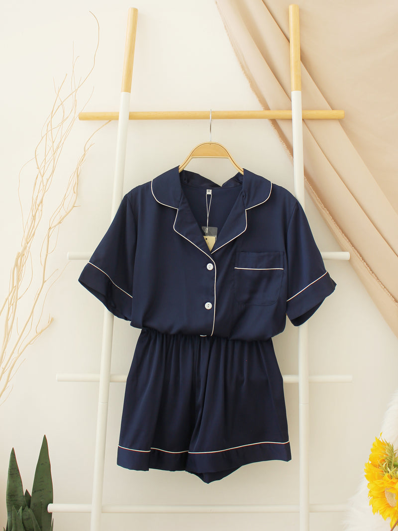 Satin Silk Pyjamas - LovelyMadness Clothing Malaysia