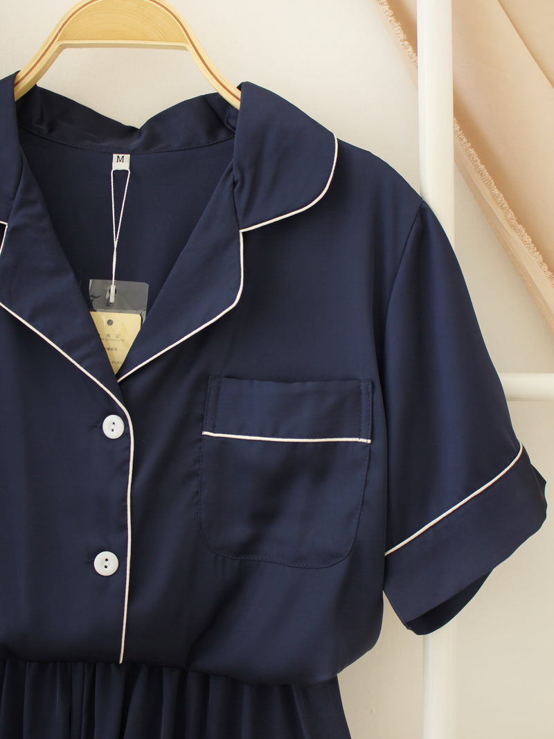 Satin Silk Pyjamas - LovelyMadness Clothing Malaysia