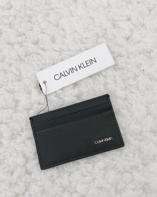Calvin Klein Matte Saffiano Card Case