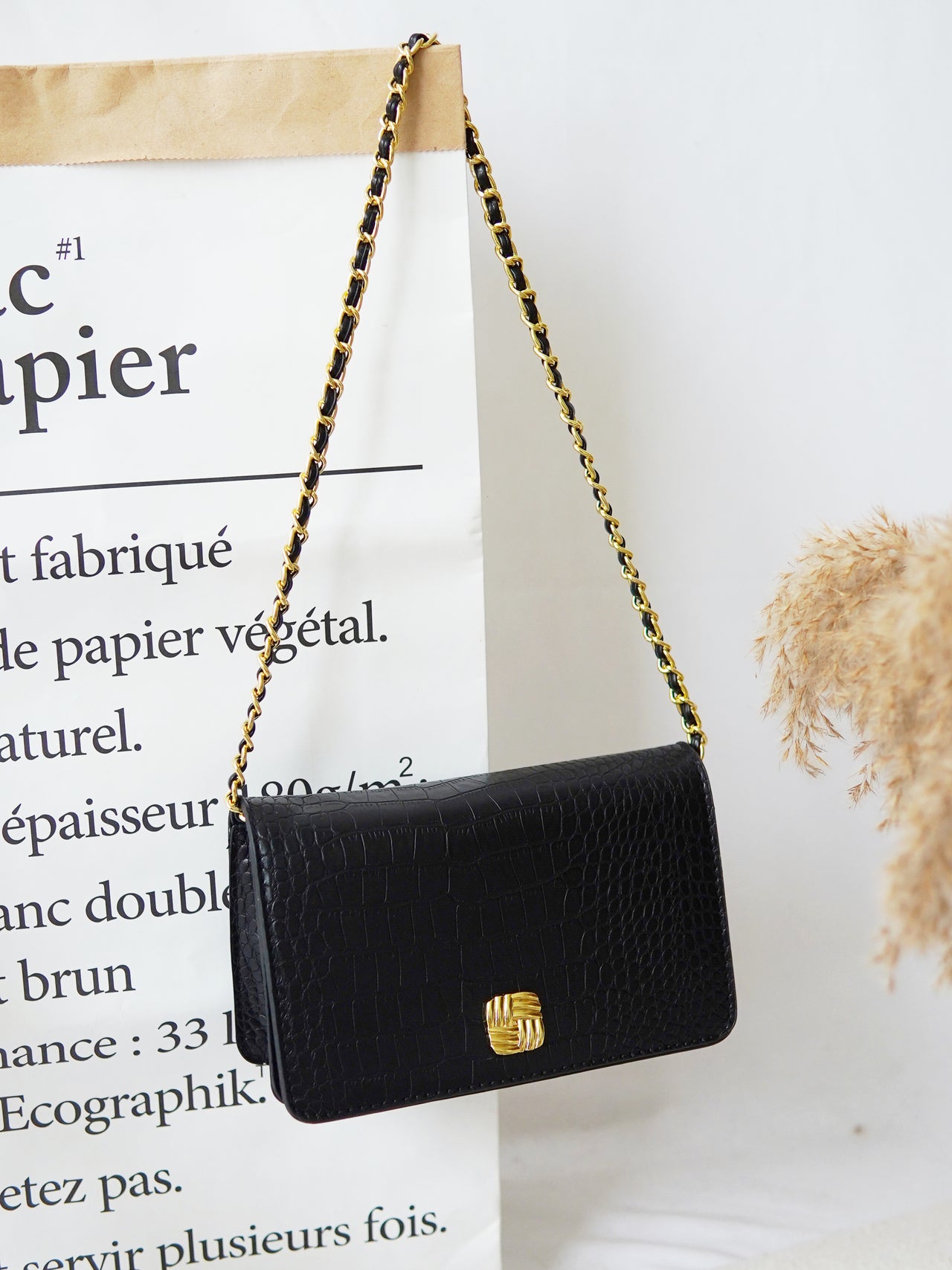 Korean Vintage Chain Bag LovelyMadness Clothing Malaysia