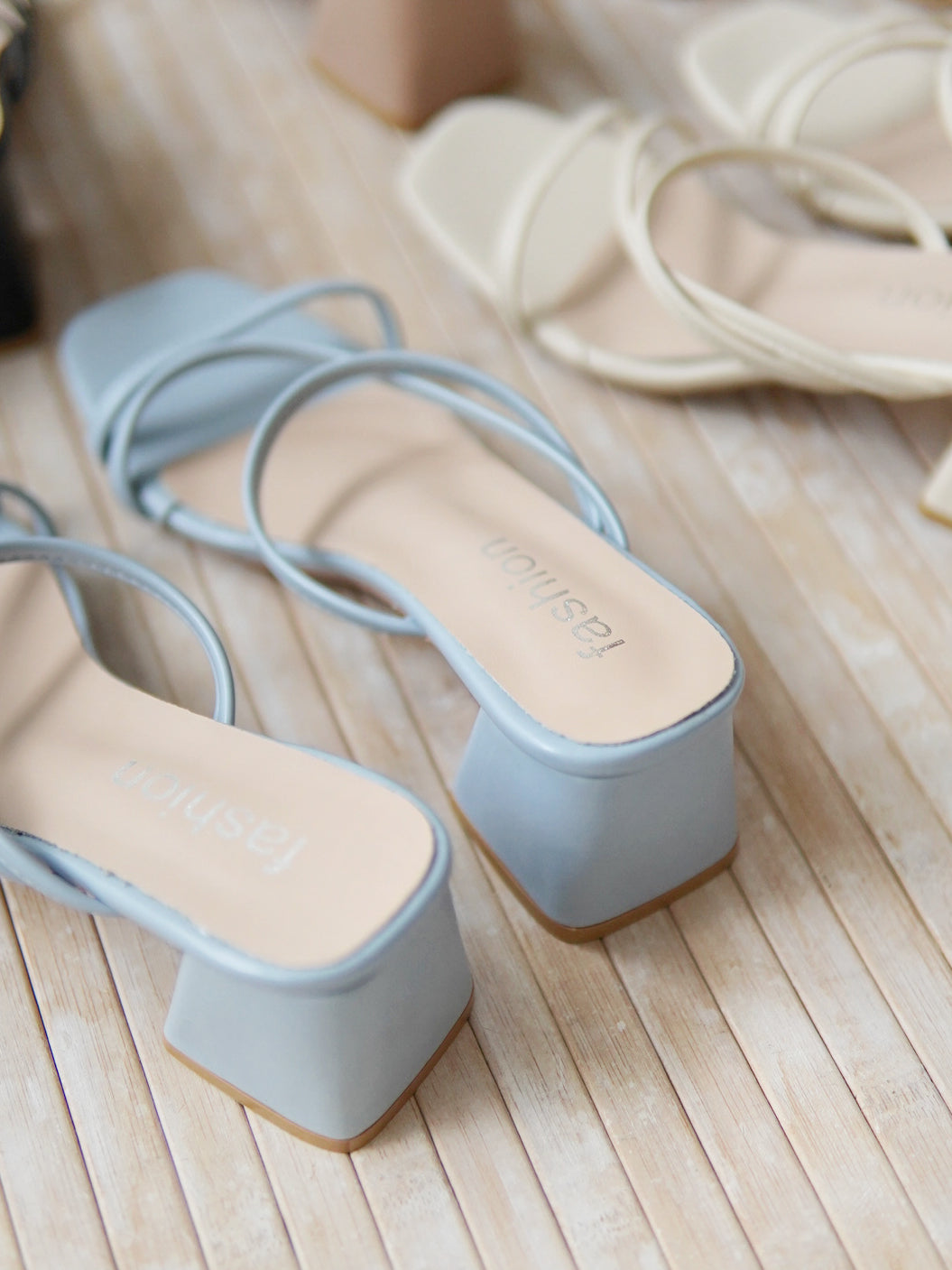 CLAIRE HEEL SANDALS