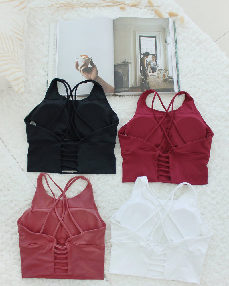 Lana Yoga Sport Bra - LovelyMadness Clothing Malaysia