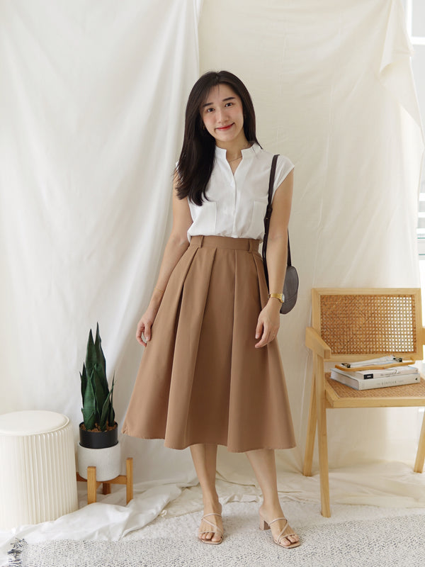 CHLOE SLEEVELESS TOP - LovelyMadness Clothing Malaysia