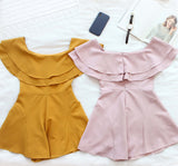 Hermione Flare Romper - LovelyMadness Clothing Malaysia