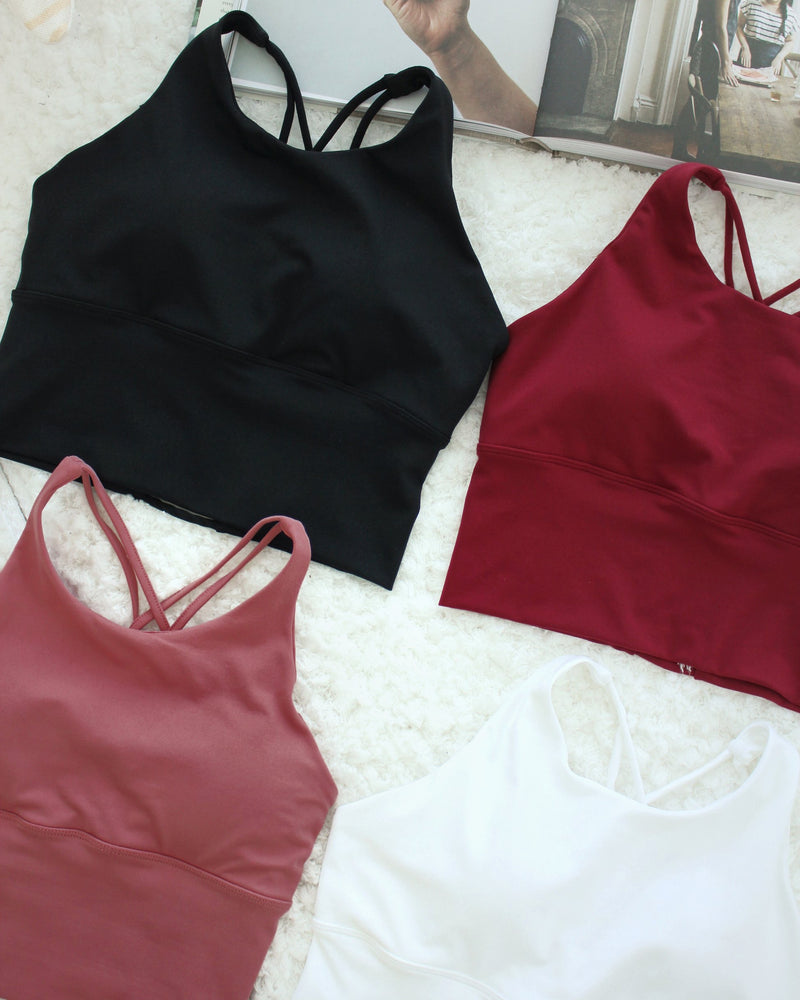 Lana Yoga Sport Bra - LovelyMadness Clothing Malaysia