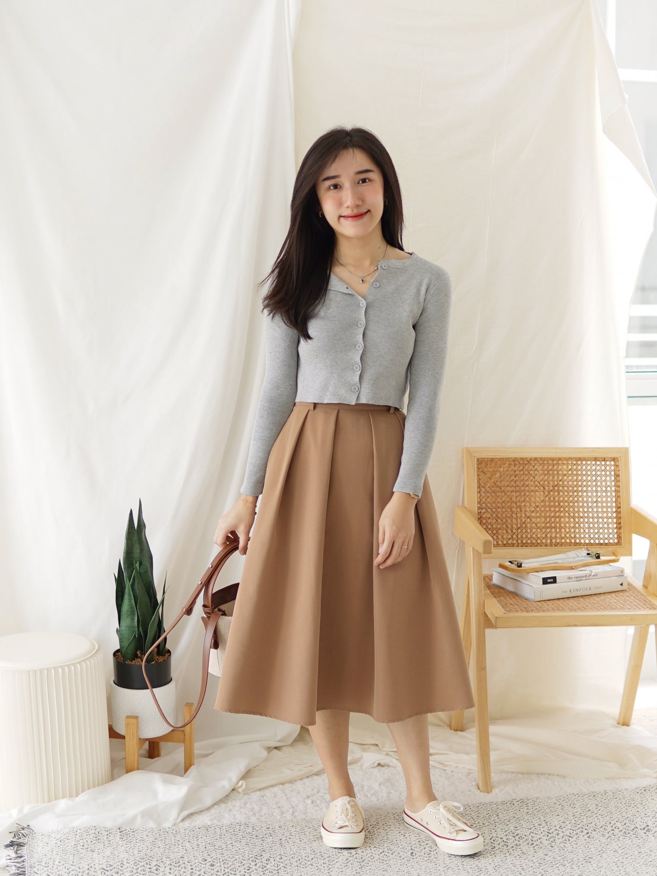 EVANGELINE BUTTON UP TOP