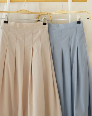 SOVEL PLEAT HIGH MIDI SKIRT