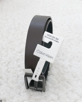 CALVIN KLEIN BLACK/ BROWN REVERSIBLE BELT