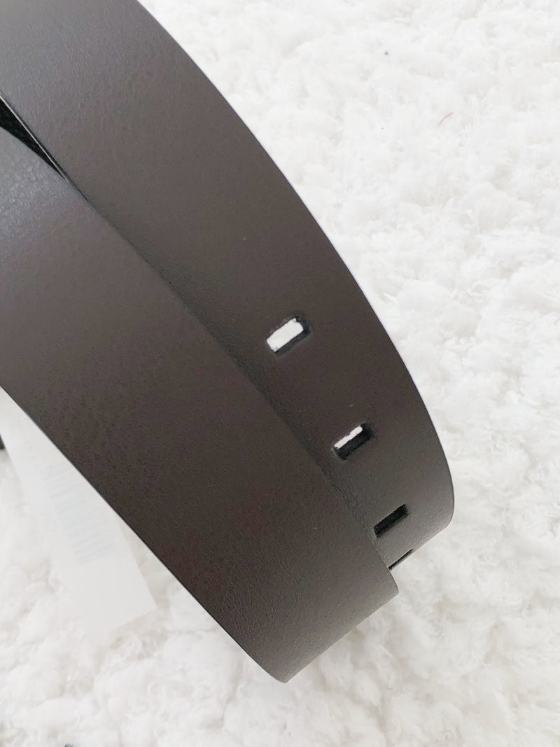 CALVIN KLEIN BLACK/ BROWN REVERSIBLE BELT - LovelyMadness Clothing Malaysia